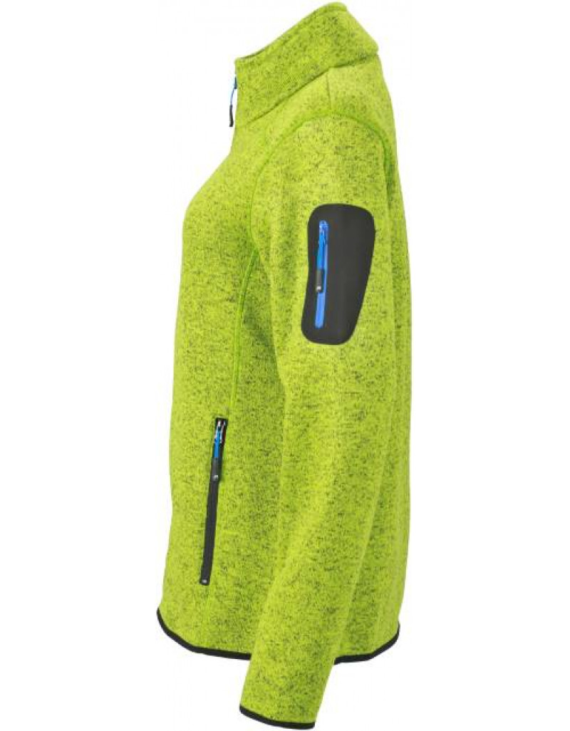 Jachetă tricotată din fleece pentru femei